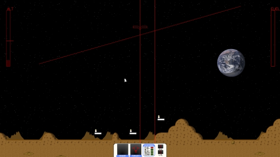 Moon Lander screen 2